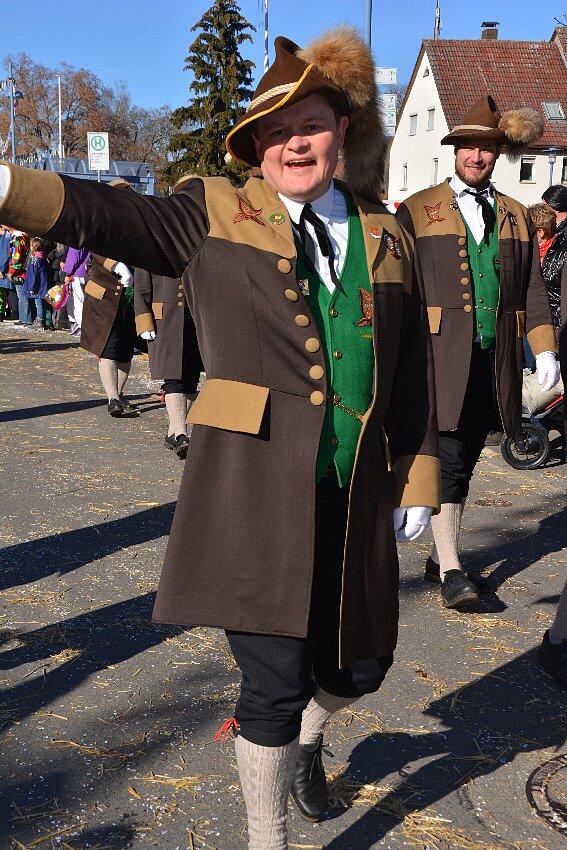 Bild 10: Bilder vom Narrentreffen der Urviecher-Zunft Bad Dürrheim: Großer Festumzug (2)