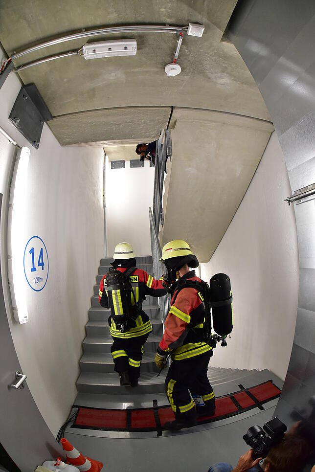 Bild 2: Bilder und Videos vom Thyssenkrupp Towerrun 2019