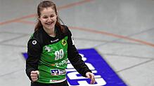 Dajana Petrovic überzeugte im Tor des SV Allensbach und traf sogar selbst im Spiel gegen Haunstetten.