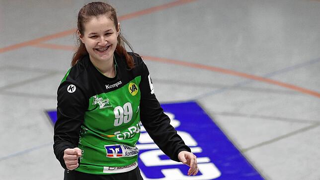 Dajana Petrovic überzeugte im Tor des SV Allensbach und traf sogar selbst im Spiel gegen Haunstetten.