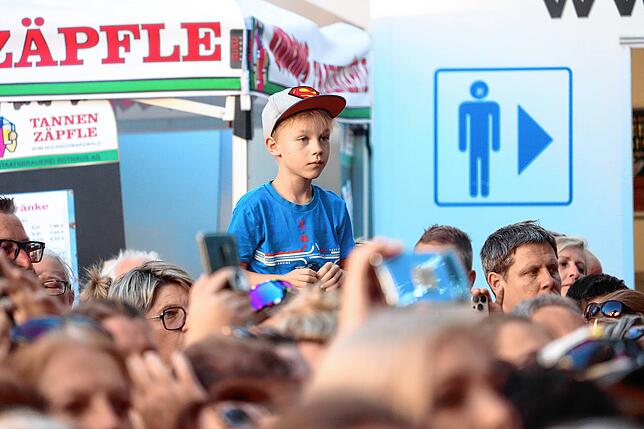 Bild 23: Samu Huber und sein grandioser Auftritt bei der Schlossplatz Meersburg Open Air