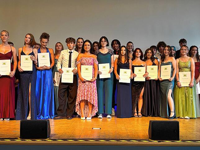 Die Preisträger der Werner-Kirchhofer-Realschule Bad Säckingen.