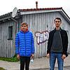 Der 16-jährige Luca Barreca (rechts) ist als Voritzender des Allensbacher Jugendbeirats wiedergewählt worden. Neu im Vorstand sind die ...