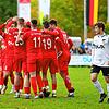 Der SV Geisingen durfte im Derby gegen die SG Kirchen-Hausen jubeln. Mit der Leistung war Trainer Heinz Jäger allerdings nicht zufrieden.