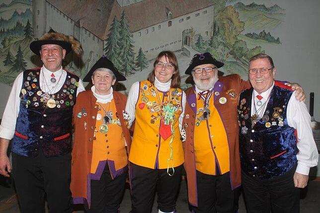 Bild 16: Bilder vom Zunftmeisterempfang zum 40. Jubiläum der Kuhsattler aus Hohenfels