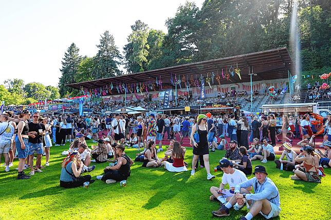 Bild 25: Campus-Festival 2025: Los geht‘s! Jetzt füllt sich das Areal am Bodensee