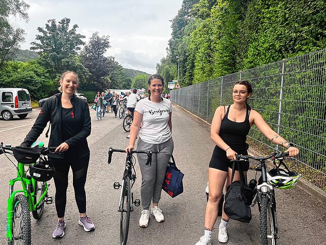 Bild 6: Der Triathlon in Lauchringen
