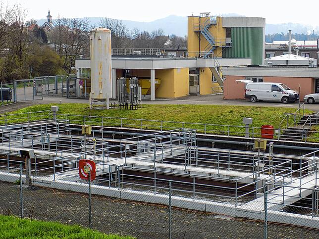 Die Sanierung der Kläranlage geht auch 2025 weiter.
