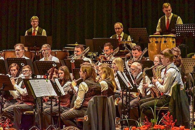 Die Stadtmusik bei ihrem Festkonzert im Dezember 2019. Es ist der musikalische Höhepunkt im Vereinsjahr. 2020 musste das Konzert ...