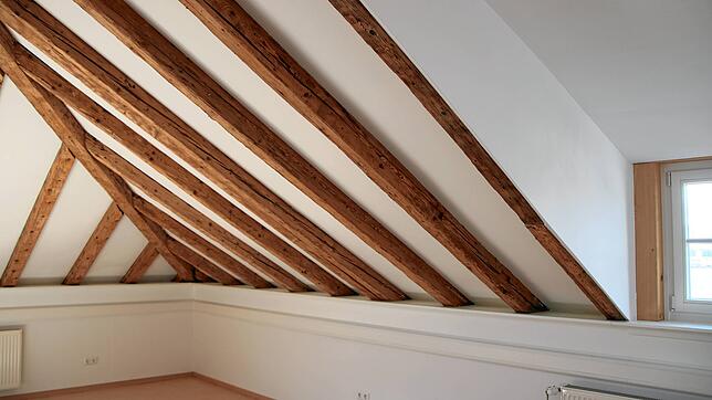 In den Vereinsräumen auf der obersten Etage ist die Sanierung bereits abgeschlossen.