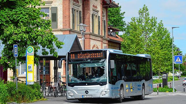 Die Buslinie 11 vom Hafenbahnhof in Friedrichshafen nach Markdorf &ndash; bislang bis zum Bahnhof &ndash; soll ab 2024 auch in die ...