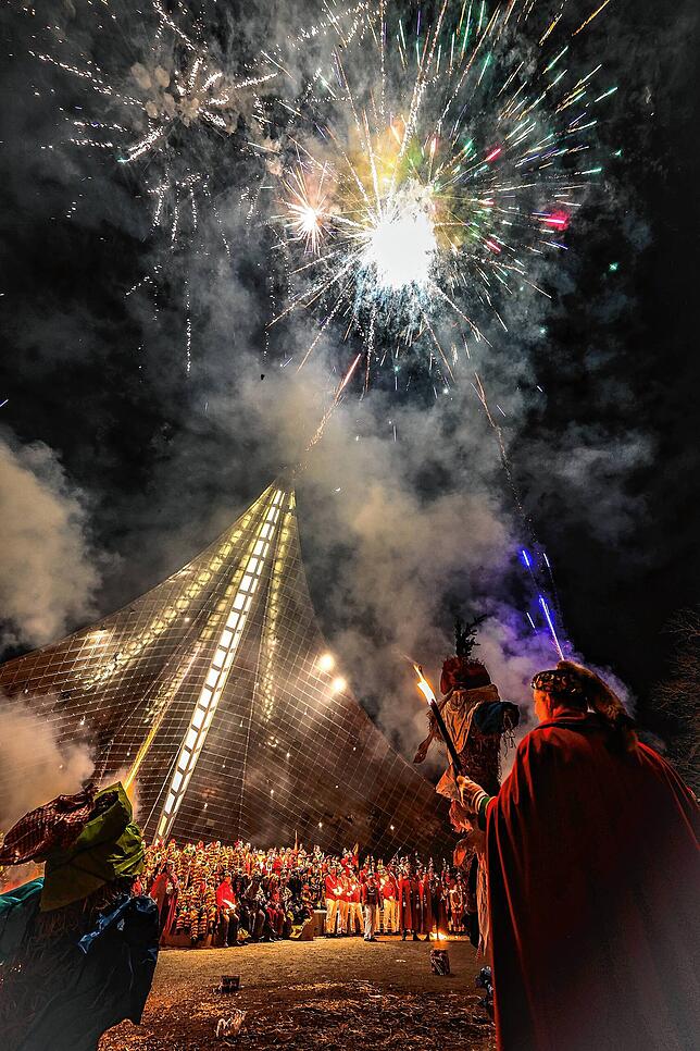 Bild 20: Fastnachtsverbrennung in Radolfzell: Die schönsten Bilder vom traditionellen Spektakel
