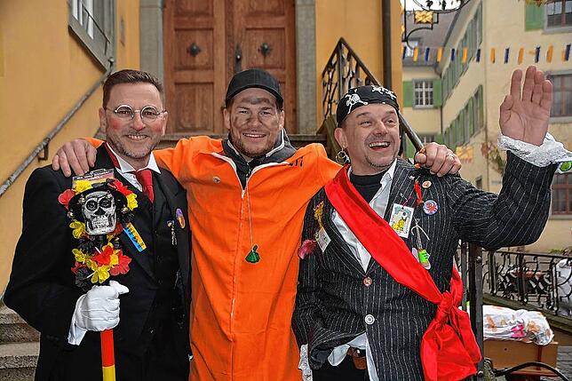 Bild 4: Bilder vom Rathaussturm in Meersburg