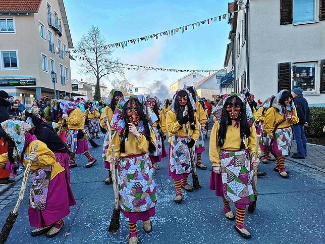 Bild 3: Alle Bilder vom Jubiläumsumzug Bockzunft Stetten am kalten Markt