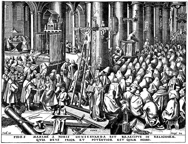 Der Glaube &ndash; nach Pieter Brueghel dem Älteren.
