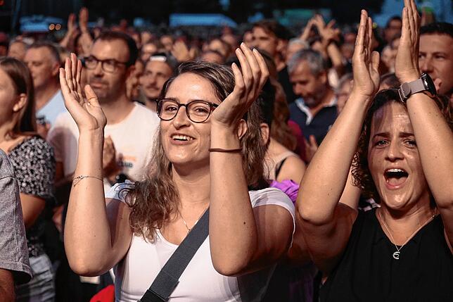 Bild 11: 5000 Fans feiern mit Pur in Salem (Teil 1)
