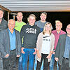 Der Vorstand des Ski-Clubs Urach nach den Wahlen (von links): Konrad Kienzler, Sportwart Nordisch, Vorsitzender Manfred Kienzler, Daniel ...