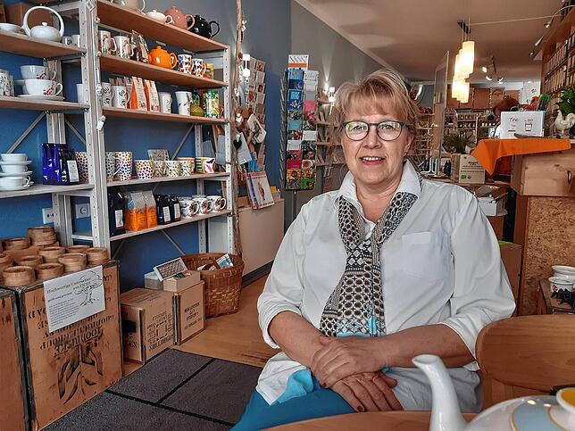 Für Silvia Kiesle vom Teeladen Feynwerk ist Überlingen ein Paket. Sie hofft, dass die Einzelhändler in der Überlinger Innenstadt die ...