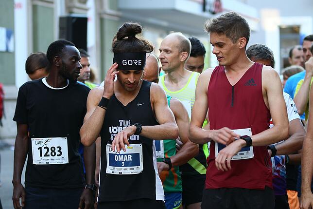 Bild 1: Omar Tareq gewinnt den 15. Trompeterlauf in Bad Säckingen &ndash; und wir haben die Bilder!