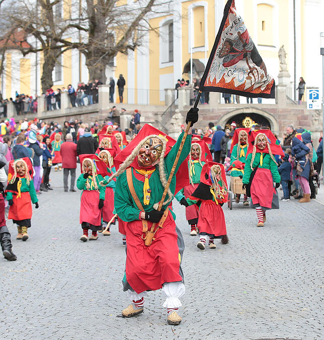 Bild 6: Bilder vom Fasnachtssonntag in Donaueschingen (Teil 2)