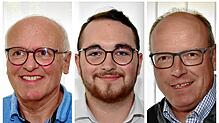 Bernhard Link, Marco Bach und Joachim Gfrörer investieren viel Zeit für das Gemeinwohl in St. Blasien.