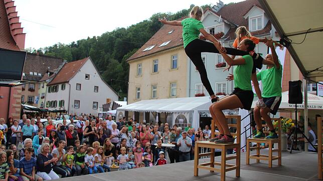 Abwechslungsreiche Bühnenvorführungen sind Teil des Programms beim Städtlefest in Stühlingen.