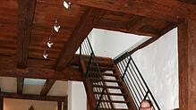 Andreas Flöß hat das Haus grundlegend saniert. Für den Villinger Architekten eine Herausforderung. Bilder: Wolfgang Fürderer
