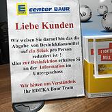 Mancher Händler rationiert notgedrungen die noch vorrätigen Desinfektionsmittel im Verkauf.