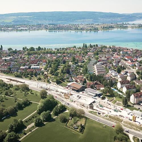 Mega-Projekt B33 aus der Vogelperspektive: Wie ist der Stand der Baustelle?