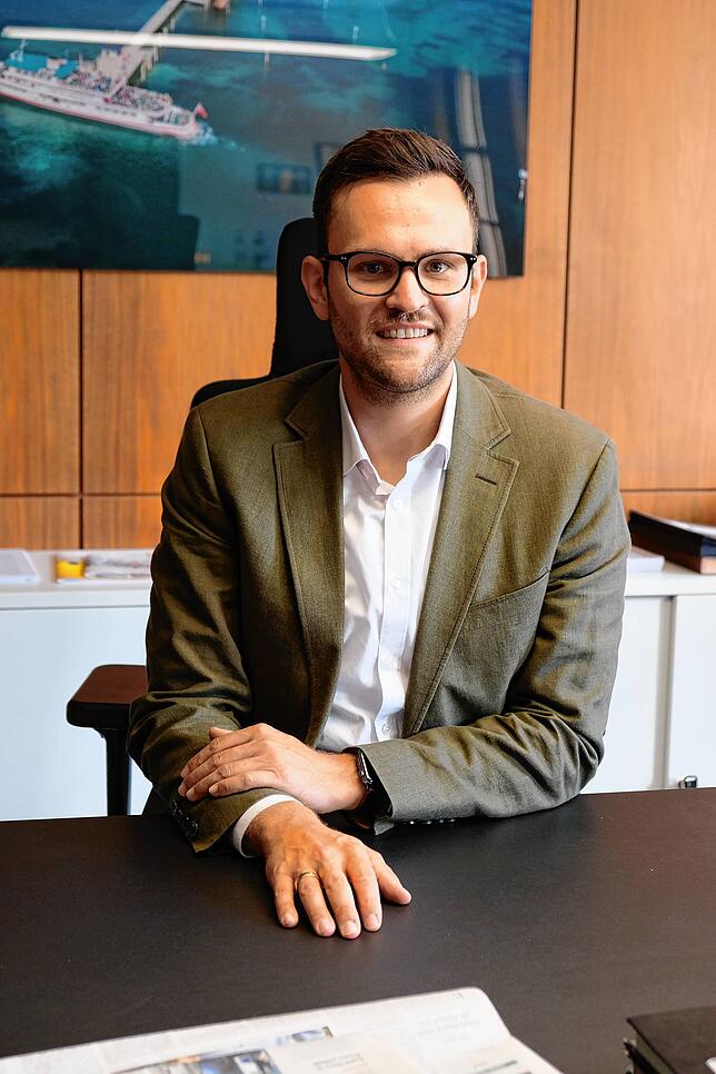Johannes Henne wurde 2017 gewählt, seit Januar 2018 ist er Bürgermeister von Immenstaad.