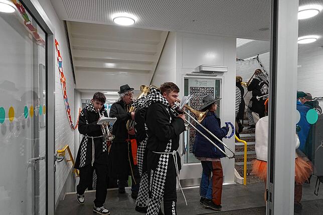Bild 9: Die schönsten Bilder der Schulbefreiung und der Besuch im Kindergarten in Rickenbach