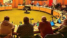 Der Gemeinderat in St. Georgen. Berichterstattung soll hier teilweise verhindert werden.