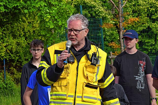 Bild 7: Bilder der Abschlussübung einer Blaulichtorganisationenübergreifenden Fortbildung