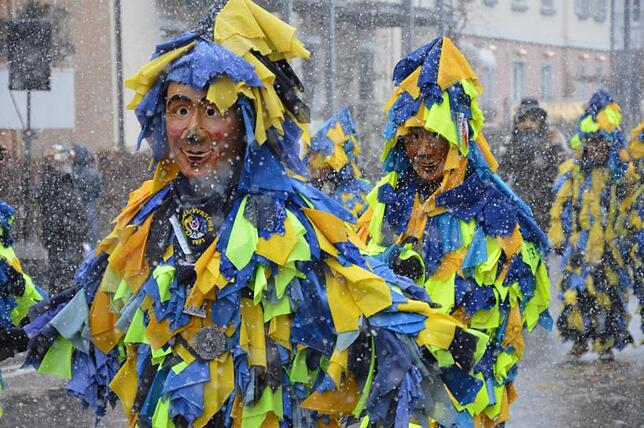Bild 19: Bilder vom Narrensprung beim Ringtreffen des Alemannischen Narrenrings (Teil 4)