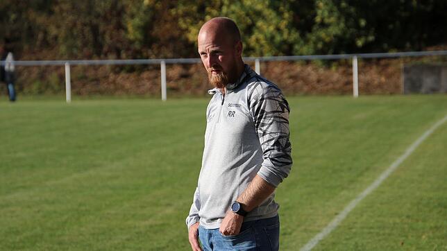 Rene Riegger, Trainer der SG Marbach/Rietheim,