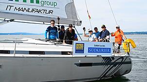 Sieben SÜDKURIER-Abonnenten dürfen wieder mitsegeln: Dieses Jahr findet der Interboot-Mediencup am 26. September statt.