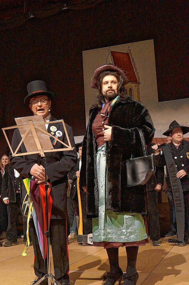 Bild 1: Bilder vom Zunftball aus der Graf-Burchard-Halle