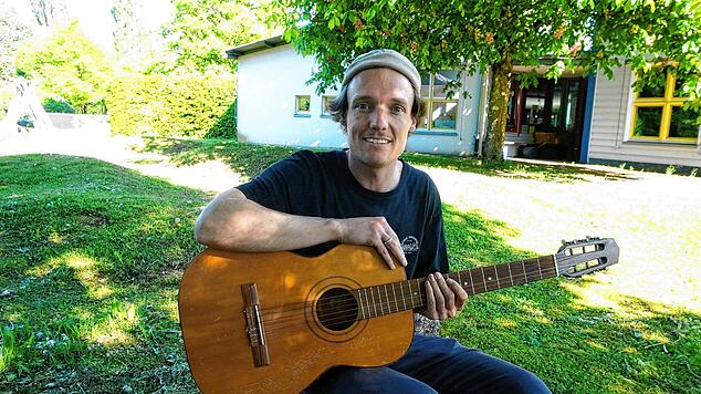 Florian Boger ist Stargast beim „Kinder für Kinder“-Konzert. Foto: Ursula Freudig