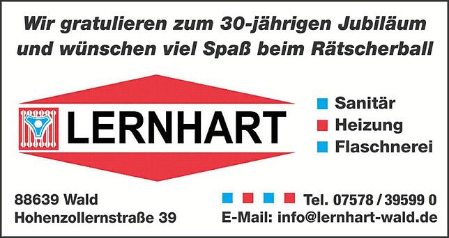 Bild 5: 30 Jahre Narrenverein Wäsenstecher: Höhepunkt des Festjahres ist der Rätscherball