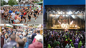 Schienerberglauf, Büllefest, Seefestival – es sind nur drei von zahlreichen Veranstaltungen, die in diesem Jahr in Radolfzell und auf ...