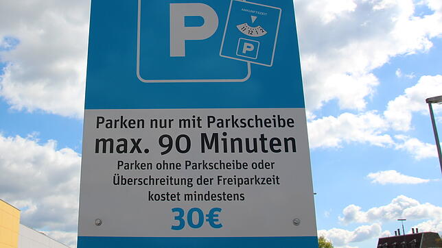 Dauerparkern droht hier ein Privatknöllchen in Höhe von mindestens 30&nbsp;Euro.