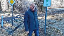 Erich Greinacher steht dort, wo der Radweg zwischen Mottschieß und Pfullendorf aufhört. Für die Planung und den Bau des letzten ...