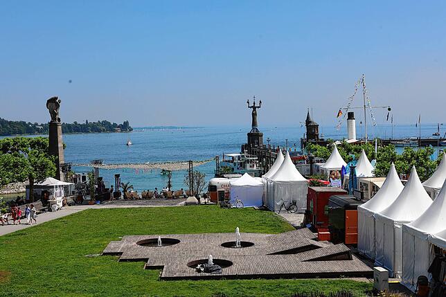 Bild 2: Maritimes Flair in Konstanz! Hier gibt's die ersten Bilder von der Bodenseewoche 2025