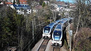 Der innerstädtische Streckenabschnitt der Gäubahn wird wegen seines Ausblicks auf die Stadt Stuttgart auch Panoramabahn genannt. Diese ...
