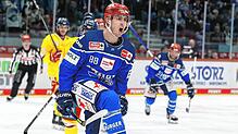 Der Top-Neuzugang der Schwenninger Wild Wings, Kyle Platzer, wusste schnell zu überzeugen und verdient sich damit eine Eins mit Sternchen.