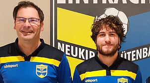 Thilo Bärmann (links) gibt sein Amt im Spielausschuss ab und Trainer Luca Crudo hat bei der SG Eintracht Gütenbach-Neukirch verlängert.