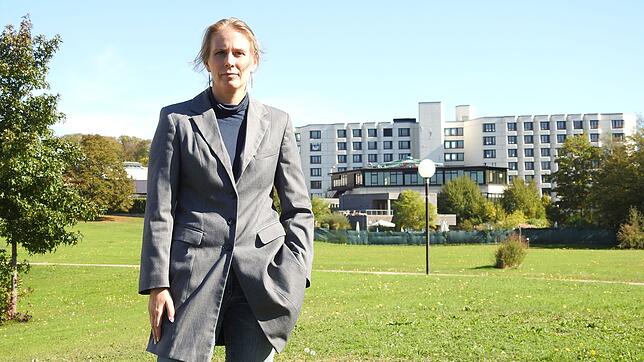 Im Kurpark nahe der früheren Hochrhein-Eggberg-Klinik will Gesche Roestel nach Möglichkeit ein Sterne-Hotel bauen lassen, um den ...