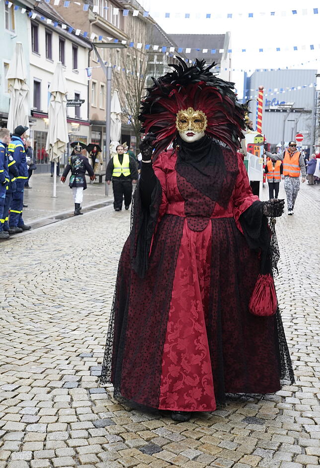 Bild 13: Bilder-Story: So ist die Katzenmusik am Fasnet-Montag in die Stadt einmarschiert