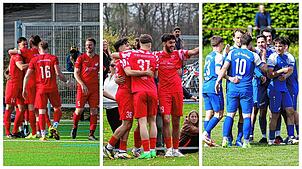 Wer wird Meister? Der FC Pfaffenweiler, der FC RW Salem und der FC Radolfzell rechnen sich Chancen aus.