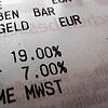 Geht vorübergehend runter: Die Mehrwertsteuer.